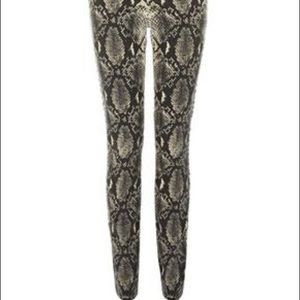 Karen Millen snakeskin jeans
